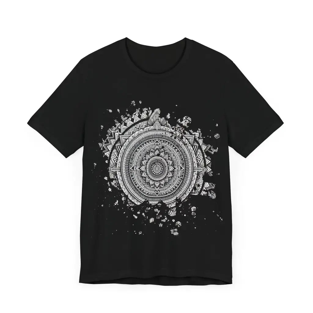 Intricate Mandala Design - Jersey Short Sleeve Tee - T-Shirt