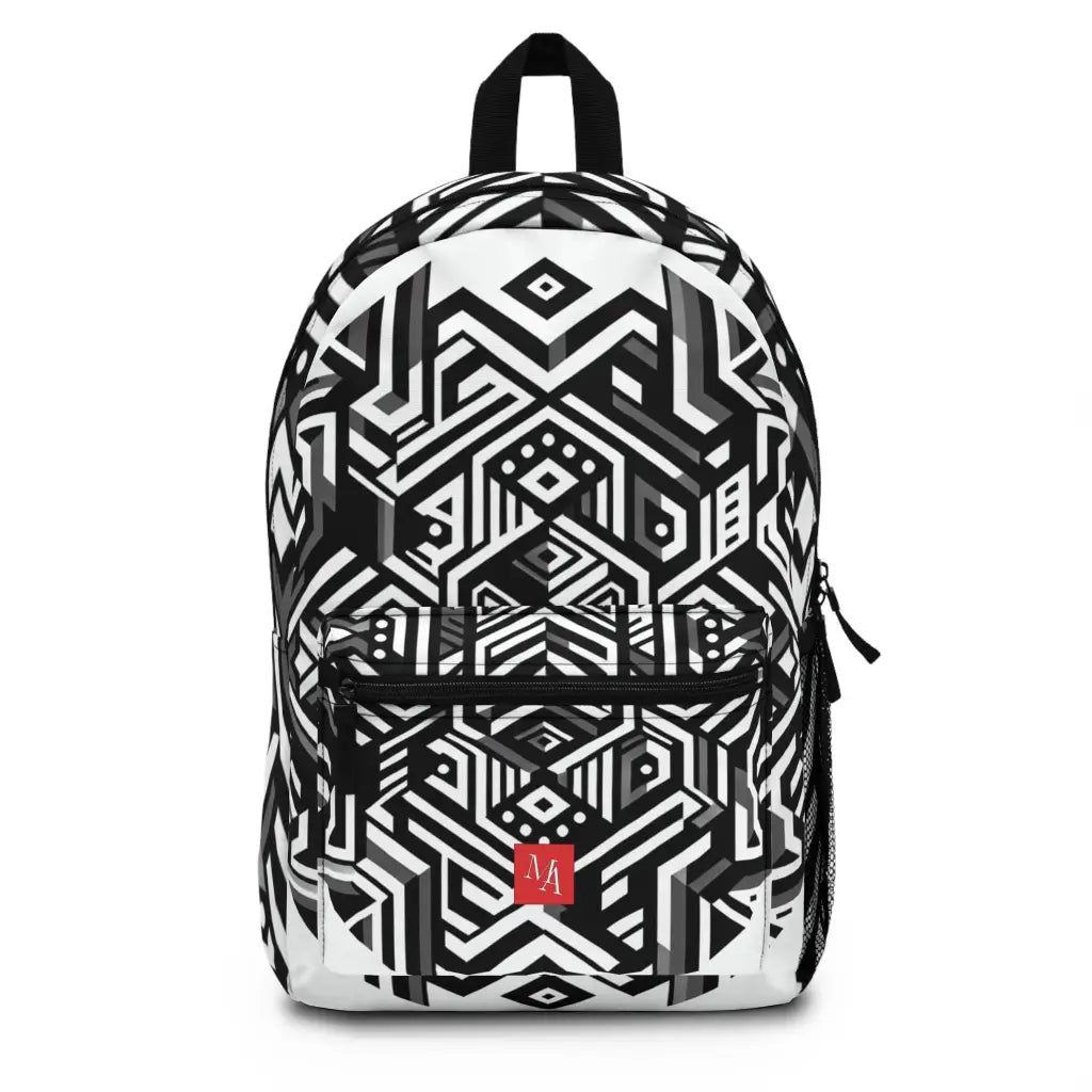Intricate Maze Backpack One size Bags