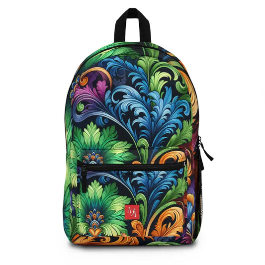 Intricate Nature Fusion Backpack One size Bags