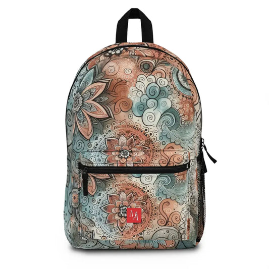 Intricate Petal Whorls Backpack One size Bags