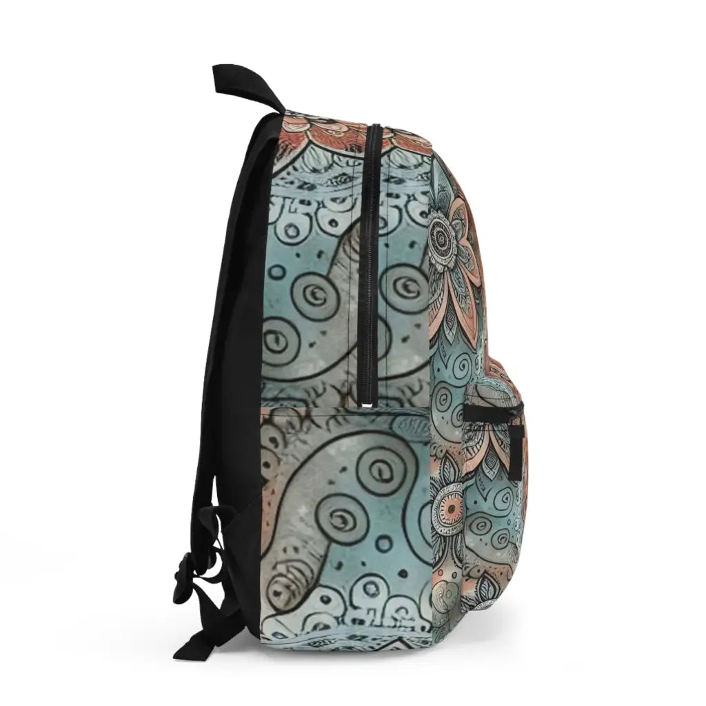 Intricate Petal Whorls - Backpack - One size - Bags