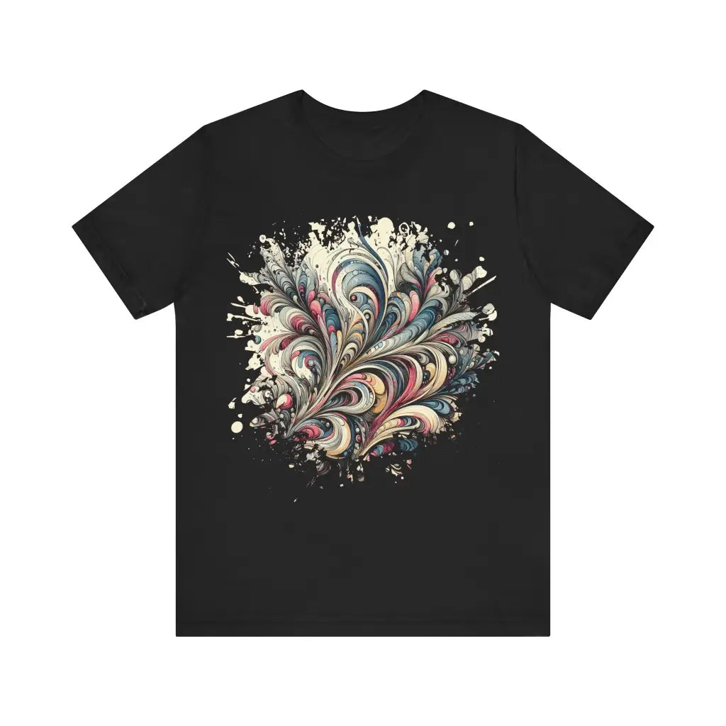 Intricate Swirls and Curls - Jersey Short Sleeve Tee