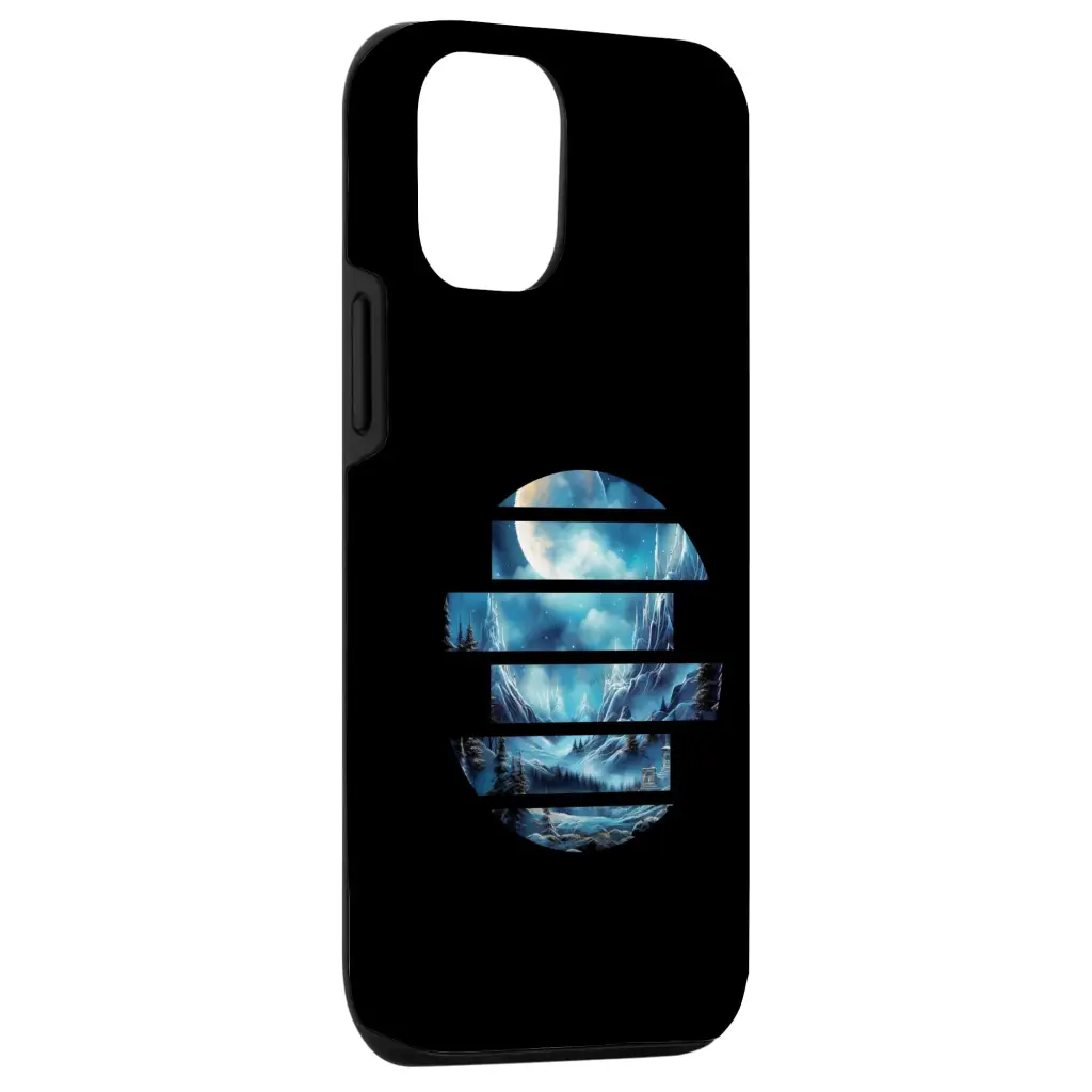 iPhone 15 Frozen Tranquility: Winter’s Silent Realm Case