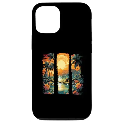 Island Bliss Paradise Sunset at a Tropical Oasis Case