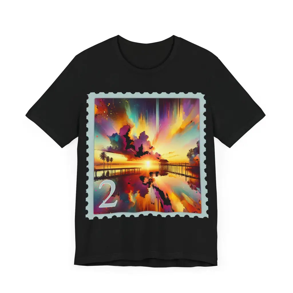 Island Horizon Jersey Short Sleeve Tee T Shirt