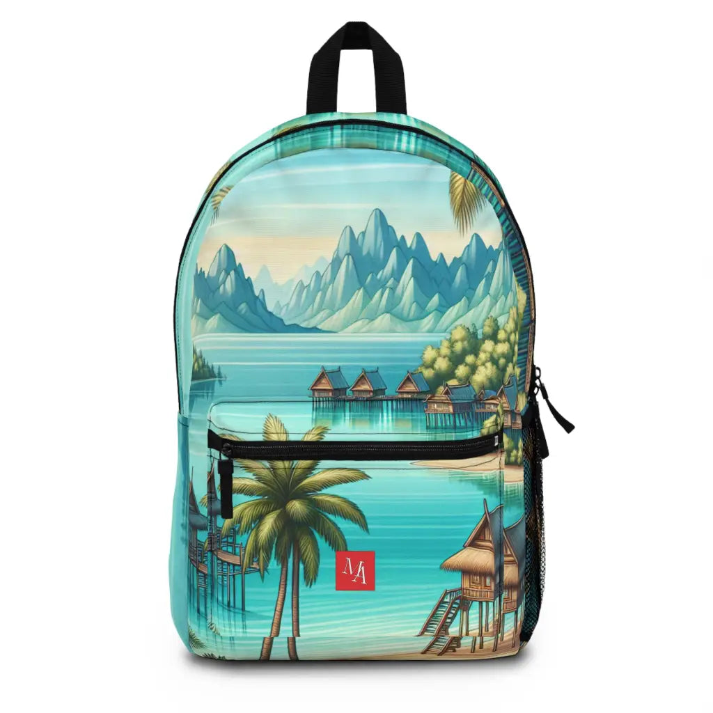 Island Paradise Retreat Backpack One size Bags