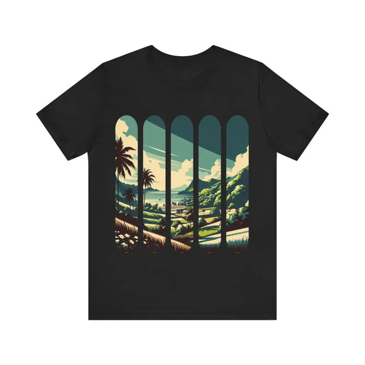 Isle of Serene Palms - Jersey Short Sleeve Tee - Black / S