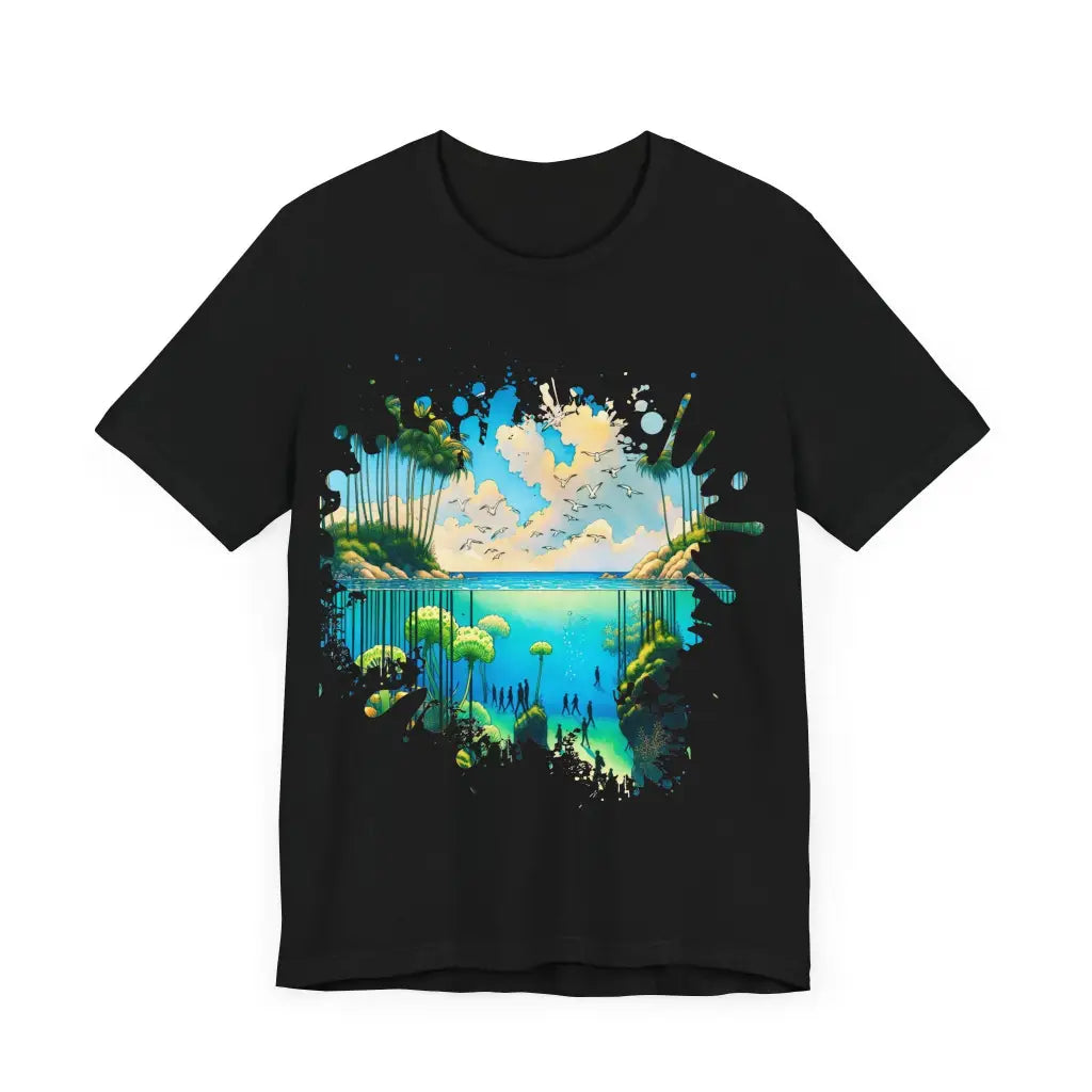 Isle of Two Realms - Jersey Short Sleeve Tee - T-Shirt