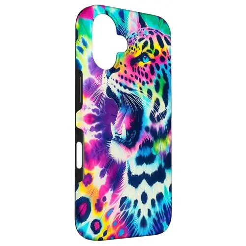 Jaguar Roar of the Rainbow: Luminous Jungle Majesty Case