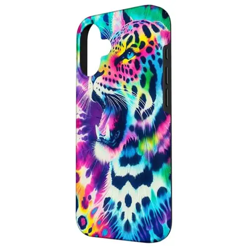 Jaguar Roar of the Rainbow: Luminous Jungle Majesty Case