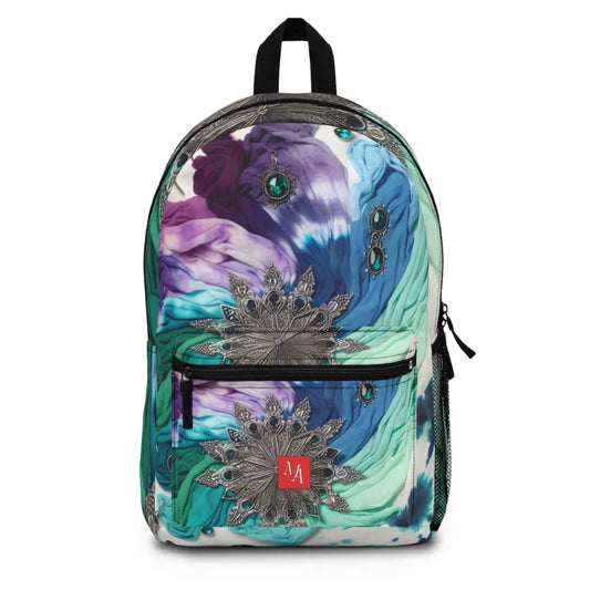 Jeweled Fabrics and Dyes Display Backpack One size Bags