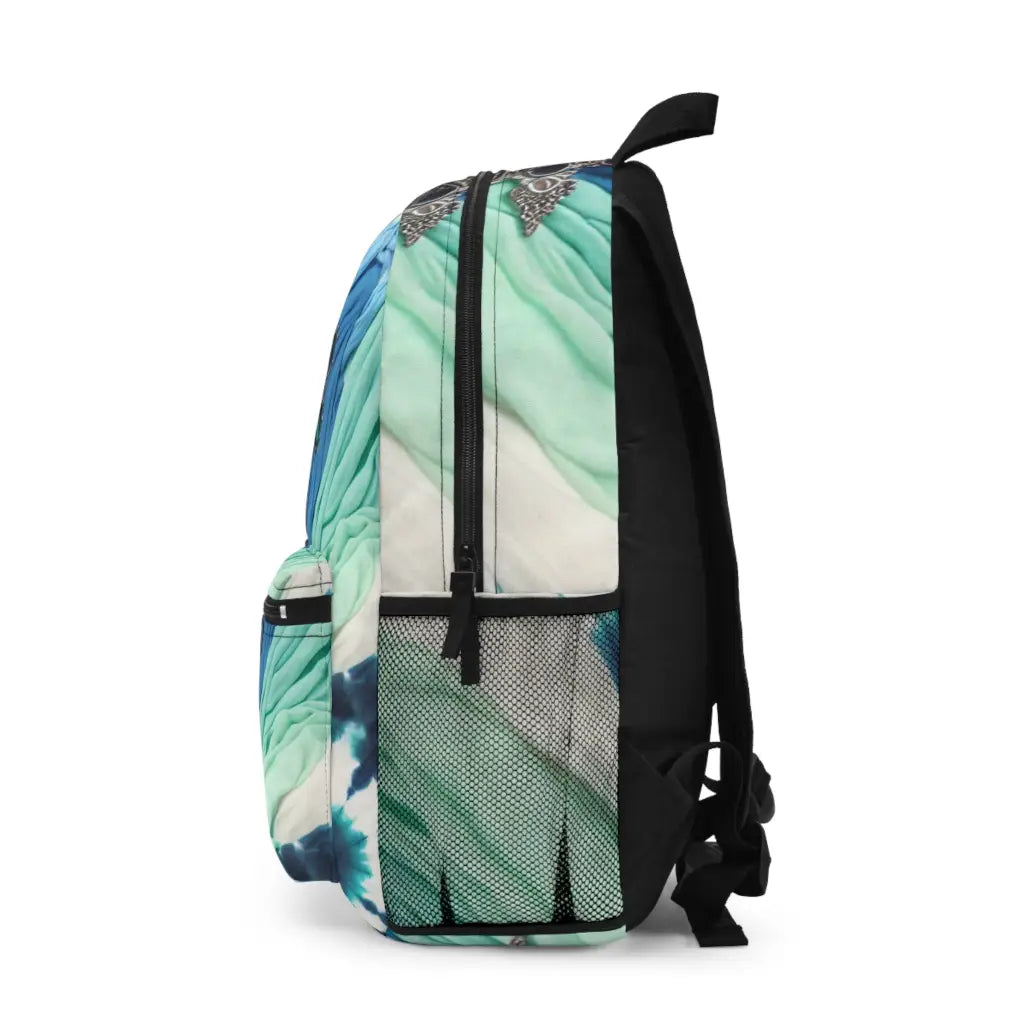 Jeweled Fabrics and Dyes Display - Backpack - One size