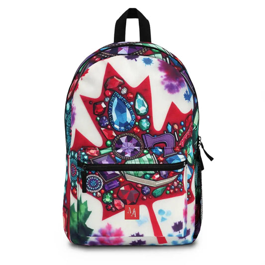 Jewelled Foliage Fantasy Backpack One size Bags
