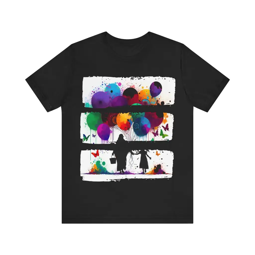 Journey of Colors and Joy Jersey Short Sleeve Tee Black / S