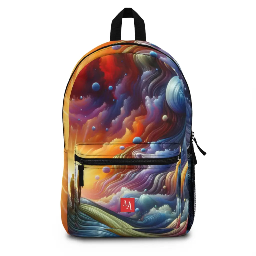 Journey Through a Vortex of Wonders Backpack One size Bags
