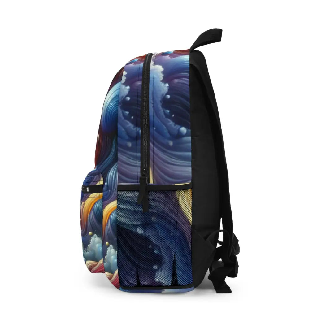 Journey Through a Vortex of Wonders Backpack One size Bags