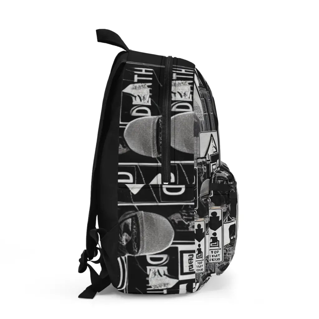 Journey Through Contrast Backpack One size Bags