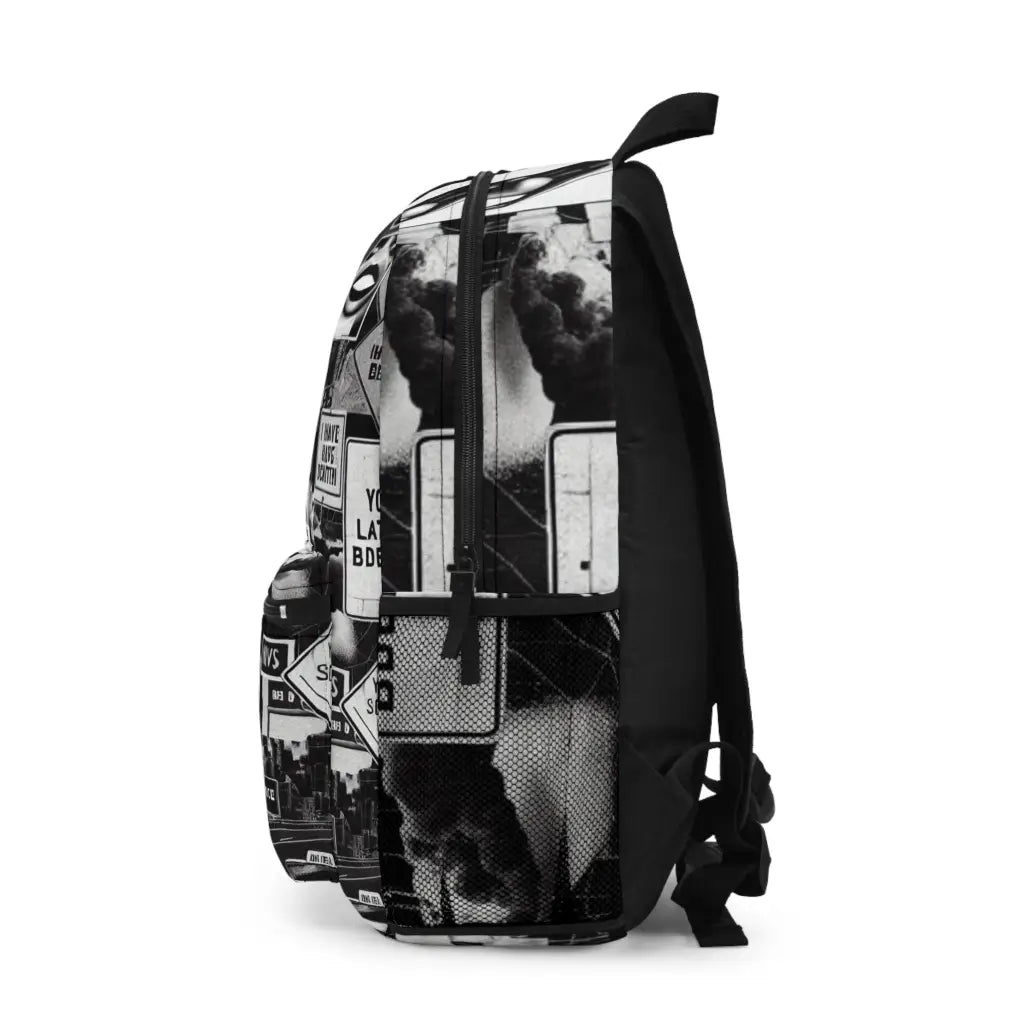 Journey Through Contrast Backpack One size Bags