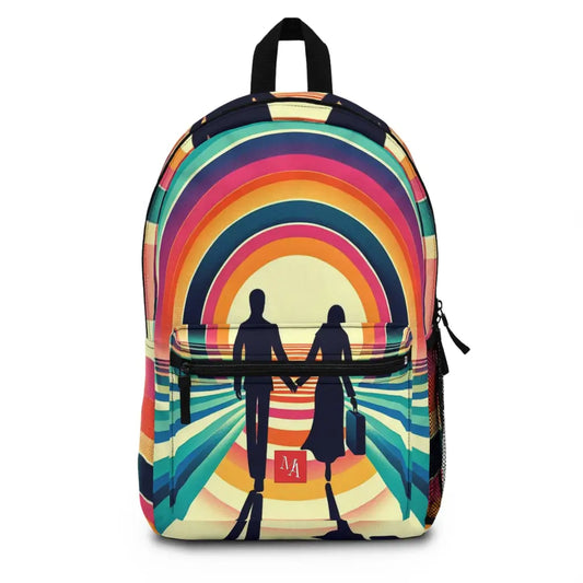 Journey Through Radiant Paths Backpack One size Bags