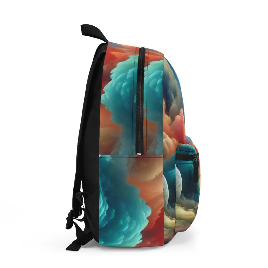 Journey Through the Colorful Skies Backpack One size Bags