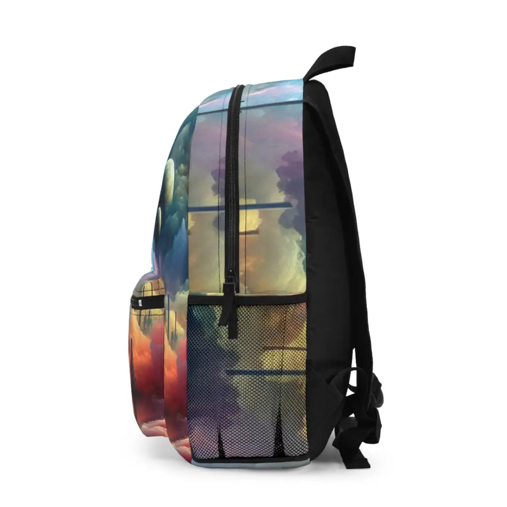 Journey Through the Colorful Skies Backpack One size Bags