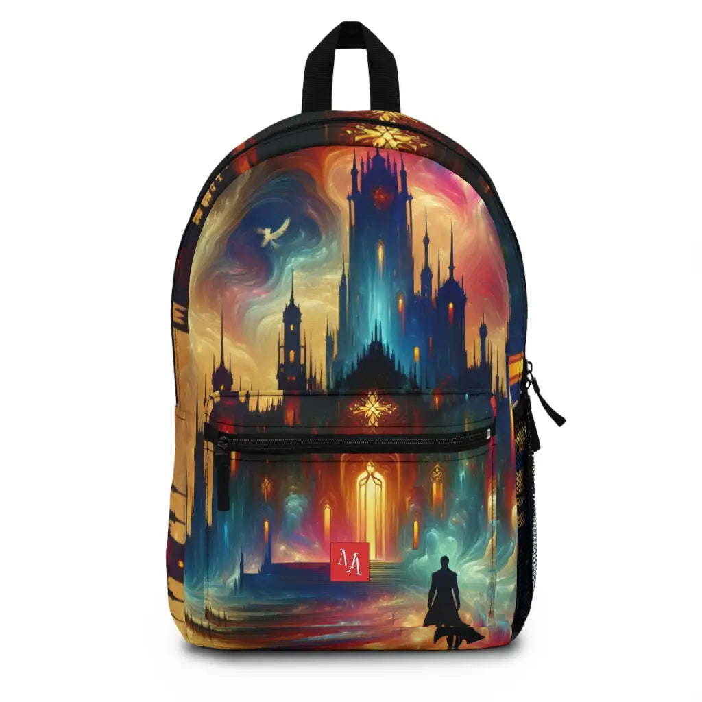 Journey Through the Kaleidoscope Castle Backpack One size