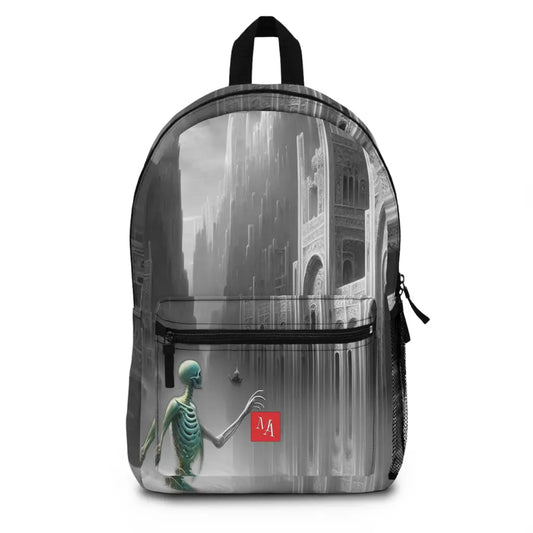 Journey Through the Misty Ruins Backpack One size Bags