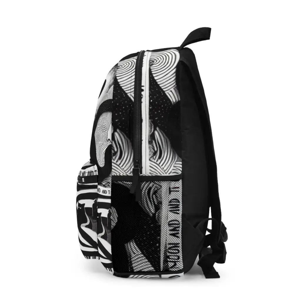 Journey Through Whimsical Patterns Backpack One size Bags