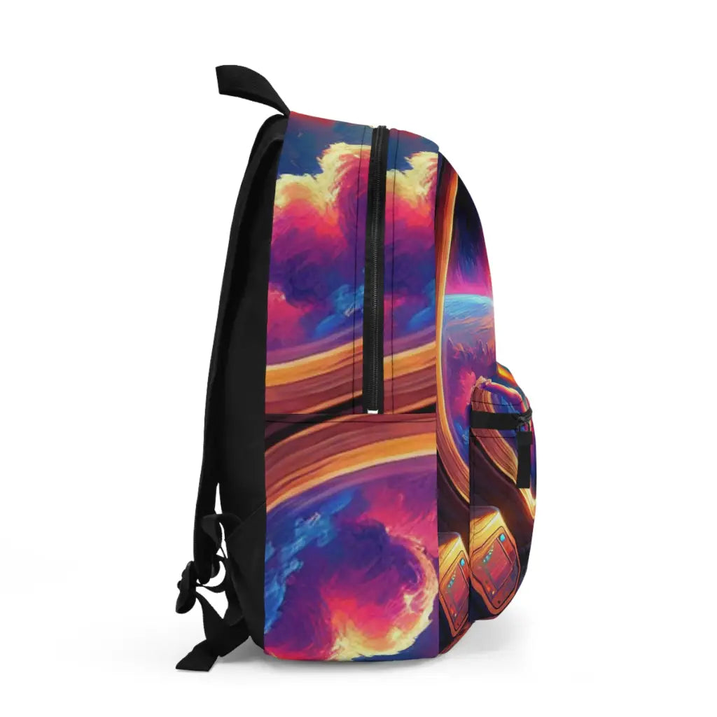 Journey’s Dawn from Spacecraft Window Backpack One size Bags