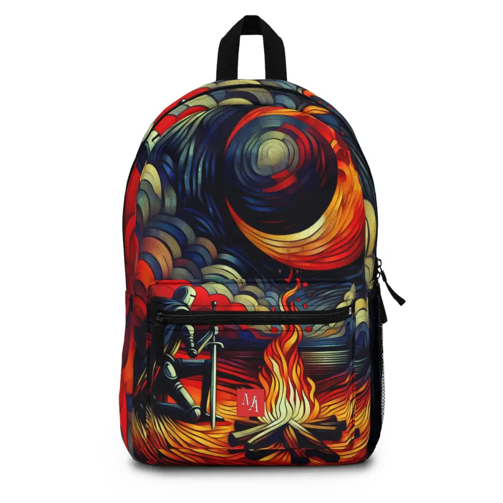 Knight’s Reflection by the Fire Backpack One size Bags
