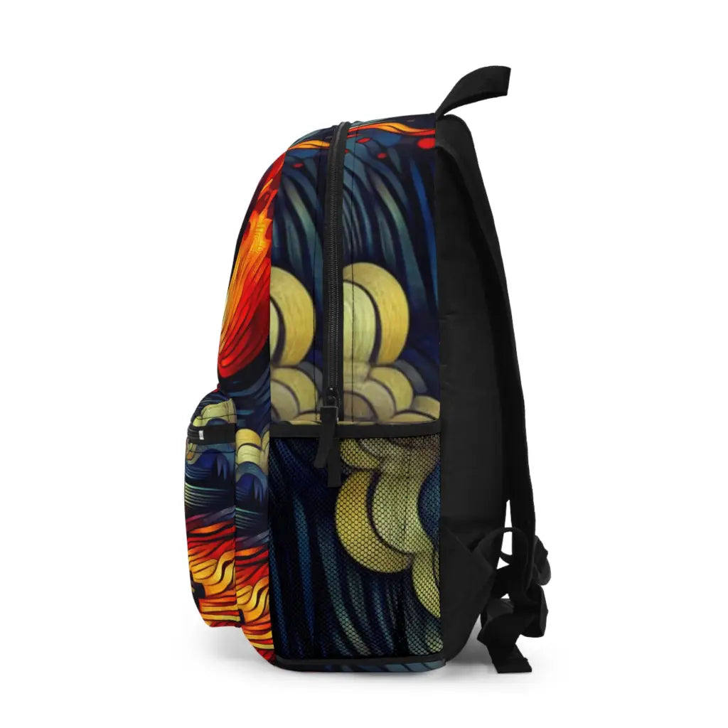 Knight’s Reflection by the Fire Backpack One size Bags