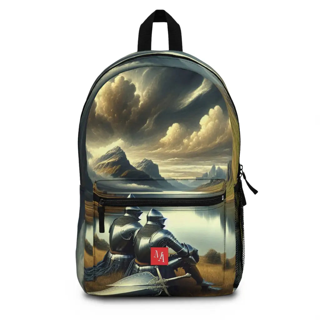 Knights Resting by the Lake Backpack One size Bags