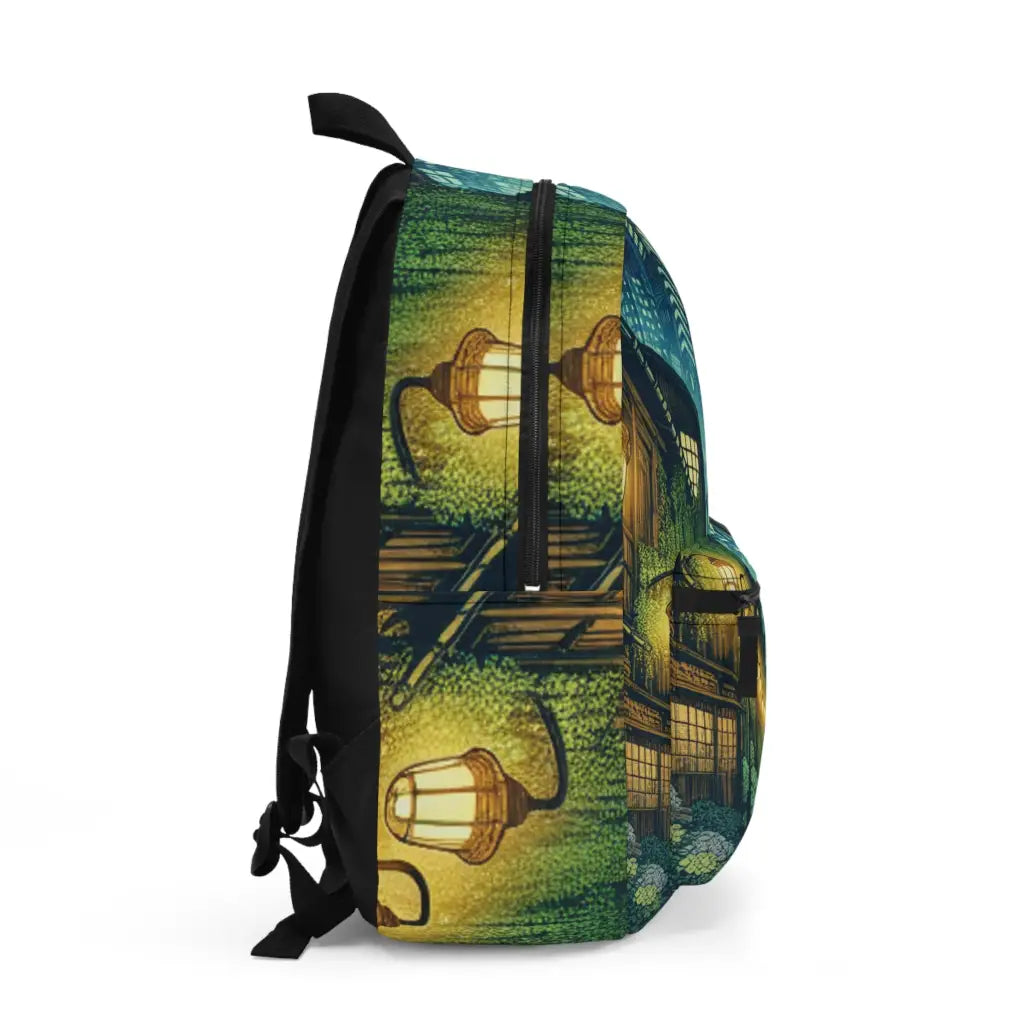 Lanterns Illuminate the Pathway Backpack One size Bags