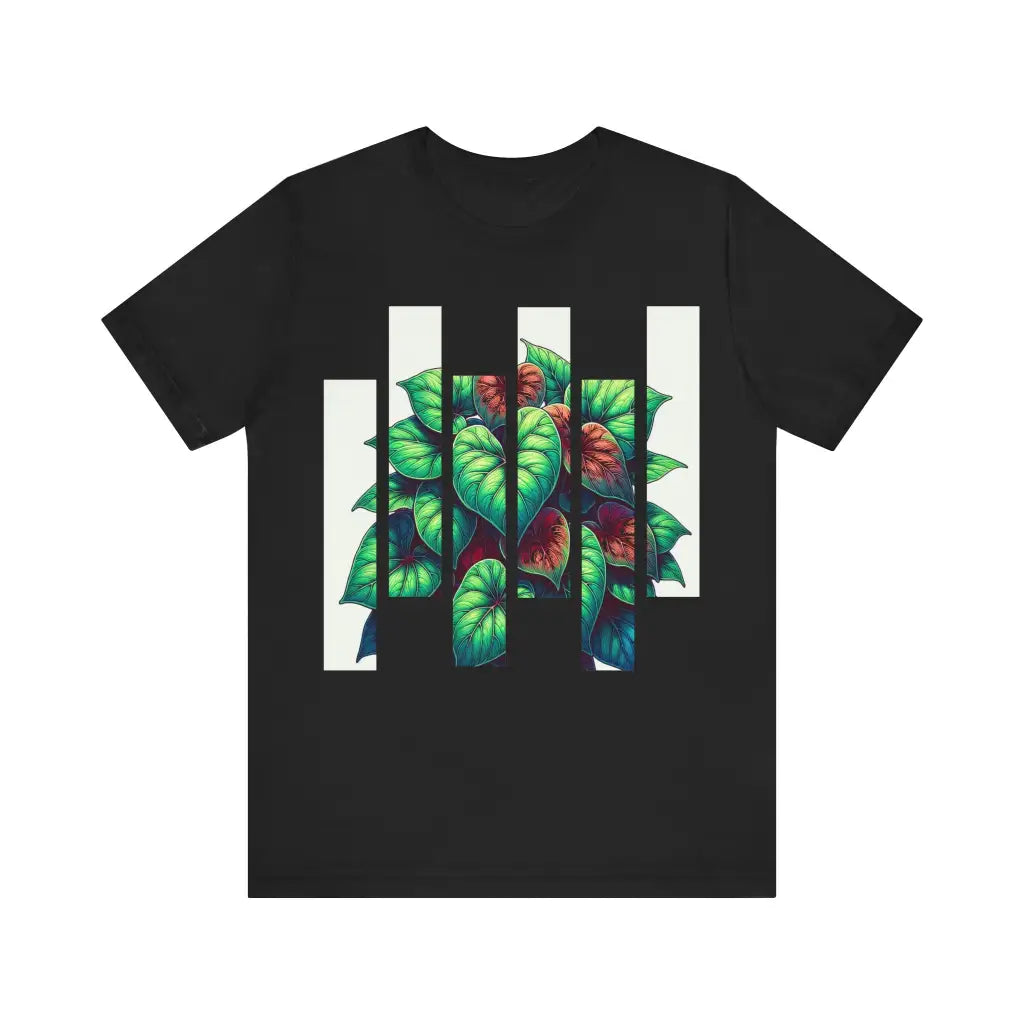 Leaf Elegance Unfolded Jersey Short Sleeve Tee Black / S T