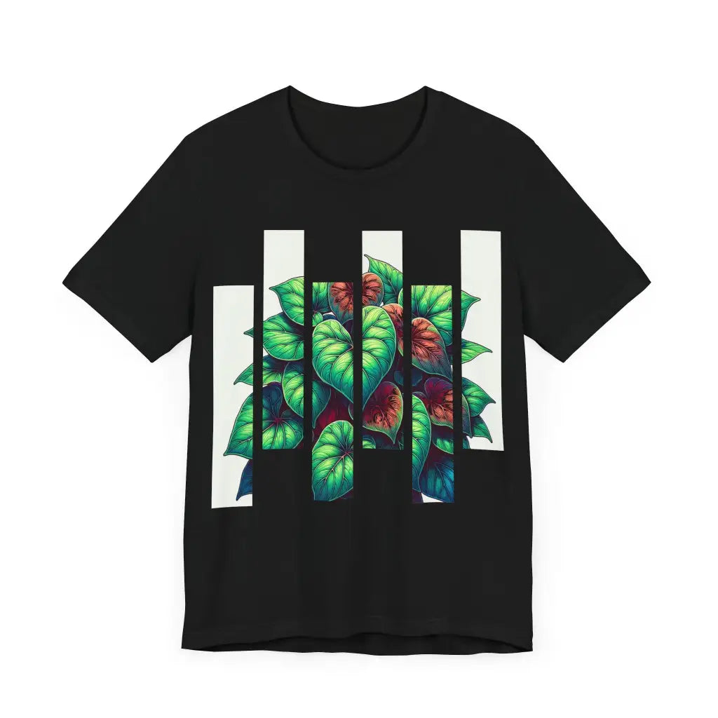 Leaf Elegance Unfolded Jersey Short Sleeve Tee T Shirt