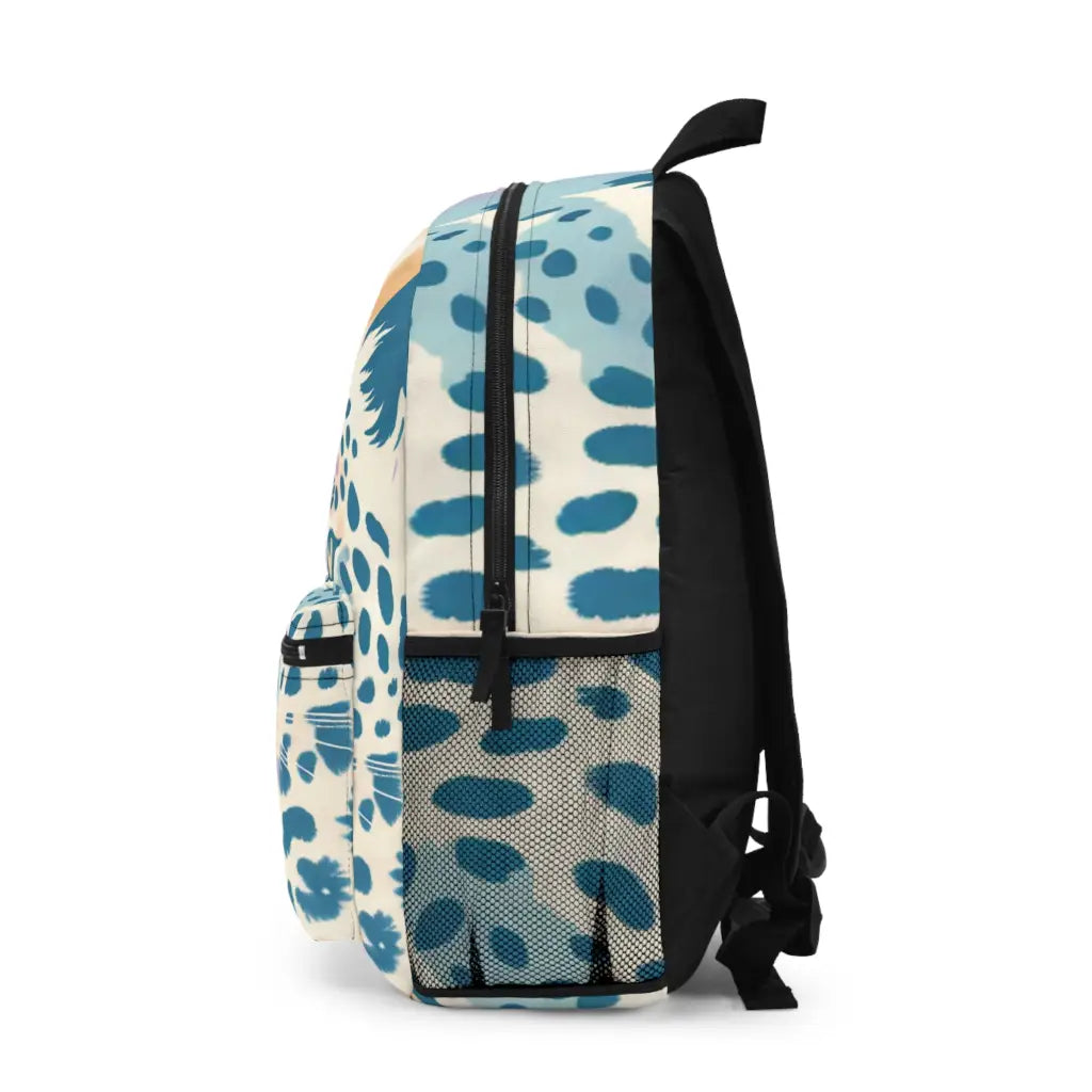 Leopard Whimsy in Pastel Shades - Backpack - One size - Bags