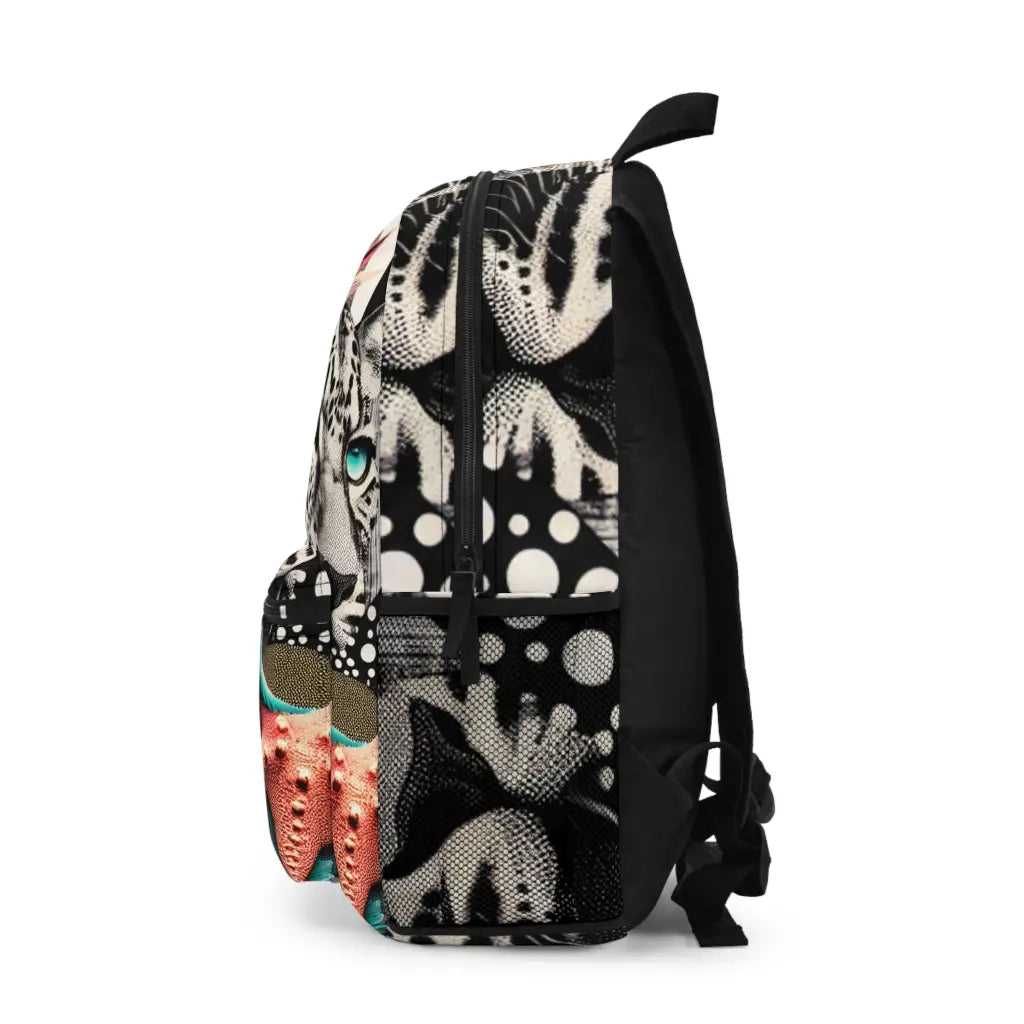Leopard’s Realm in the City Jungle Backpack One size Bags