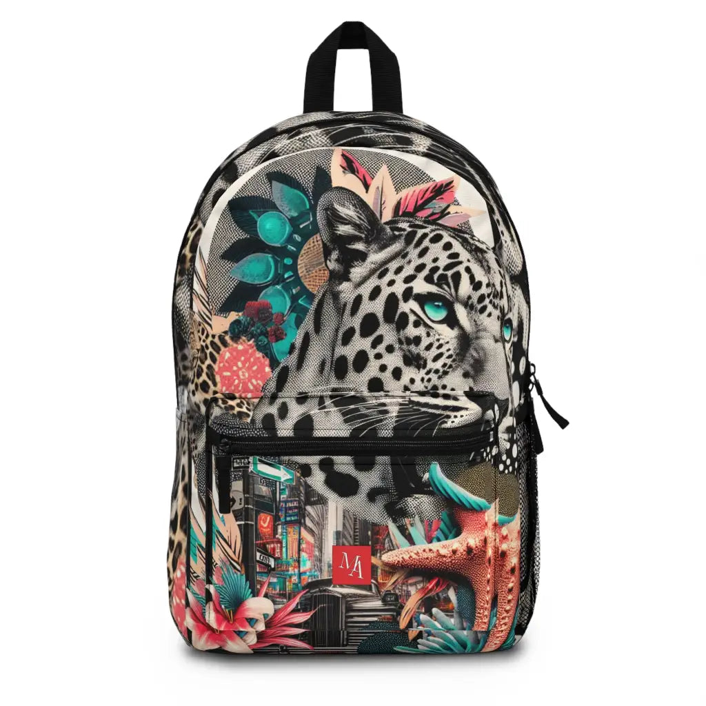 Leopard’s Realm in the City Jungle Backpack One size Bags