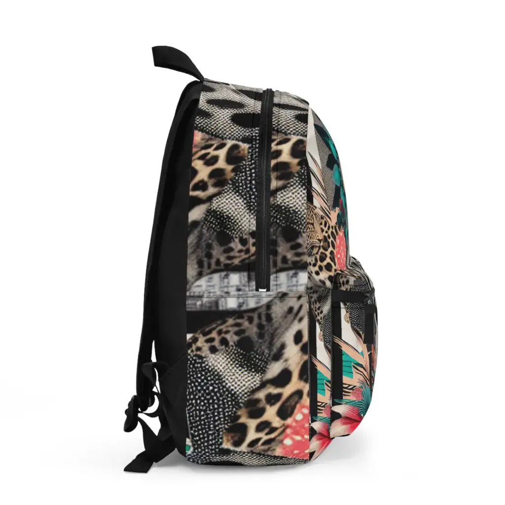 Leopard’s Realm in the City Jungle Backpack One size Bags