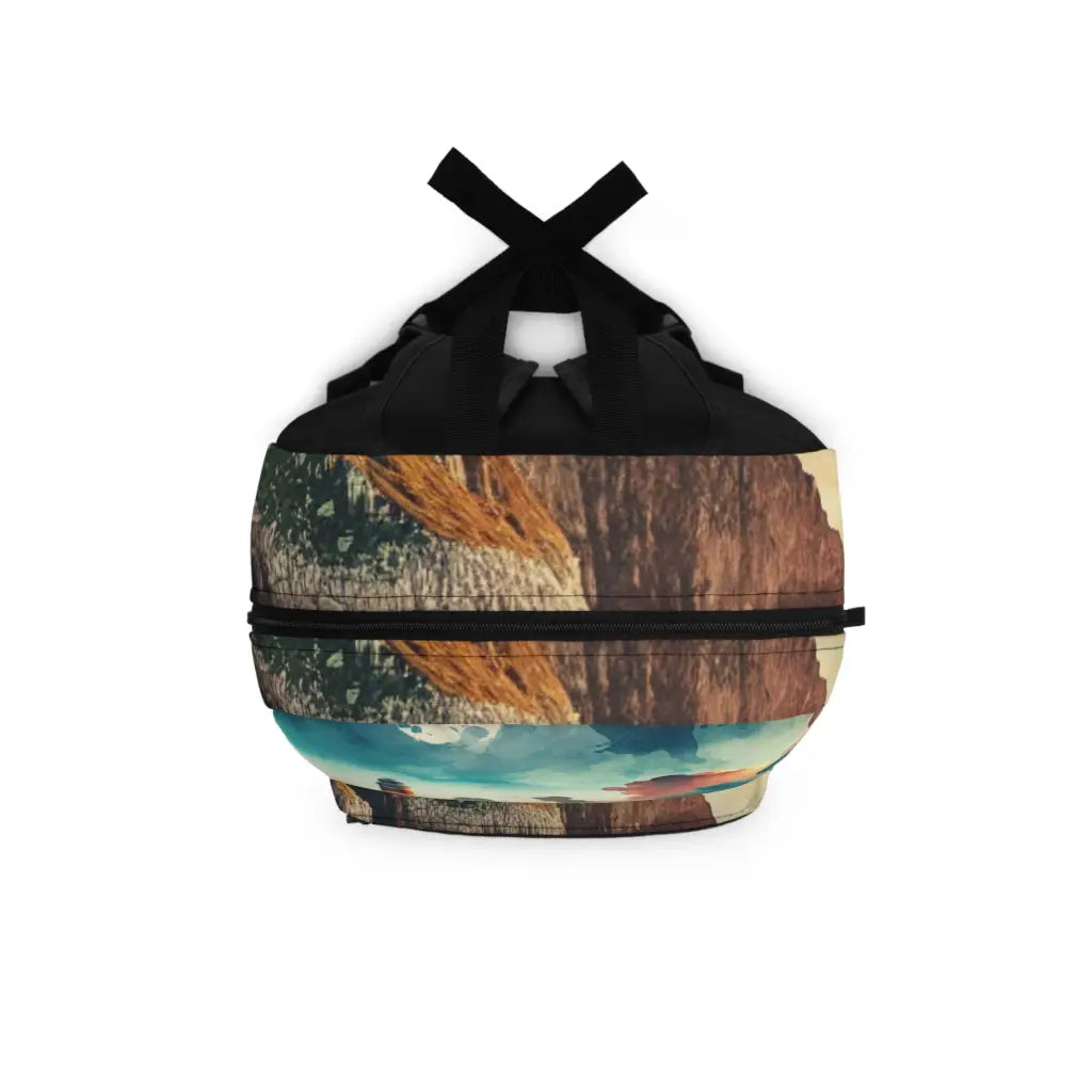 Lighthouse by the Cliffs Backpack One size Bags