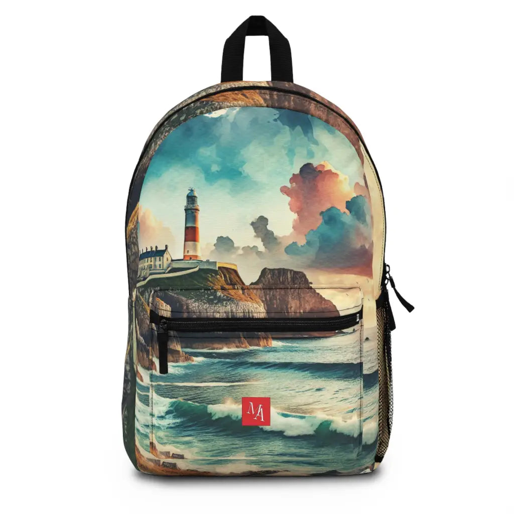Lighthouse by the Cliffs Backpack One size Bags