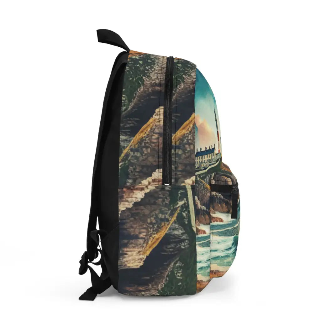 Lighthouse by the Cliffs Backpack One size Bags