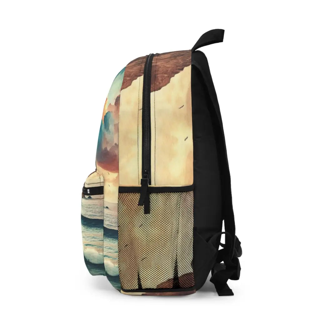 Lighthouse by the Cliffs Backpack One size Bags