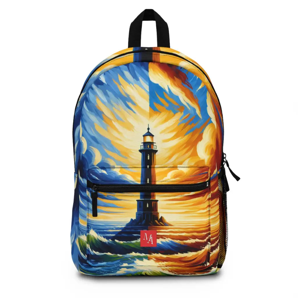 Lighthouse of Contrasting Seas Backpack One size Bags