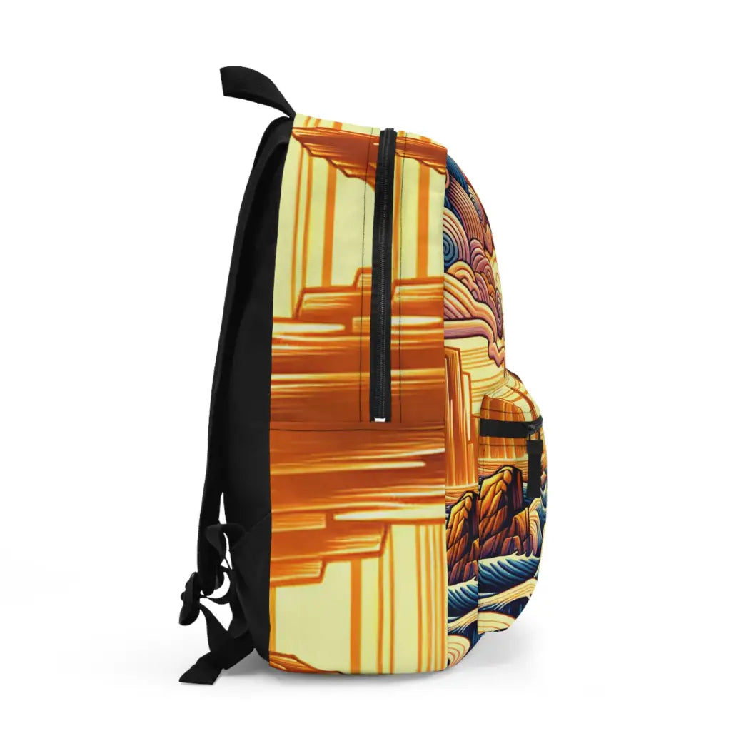 Lighthouse on the Waves Backpack One size Bags