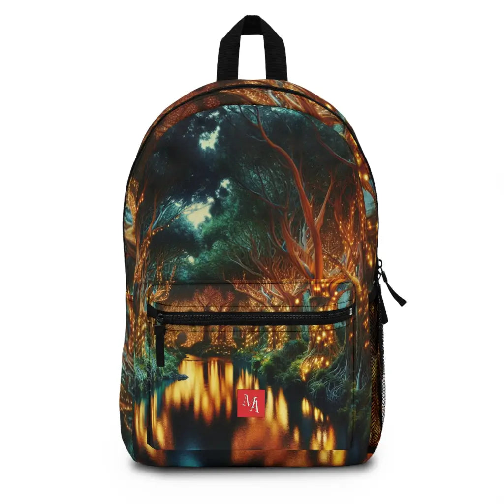 Luminescent Forest Pathway Backpack One size Bags