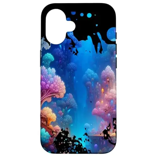 Luminous Forest of Dreams: Mystical Landscapes Case (iPhone
