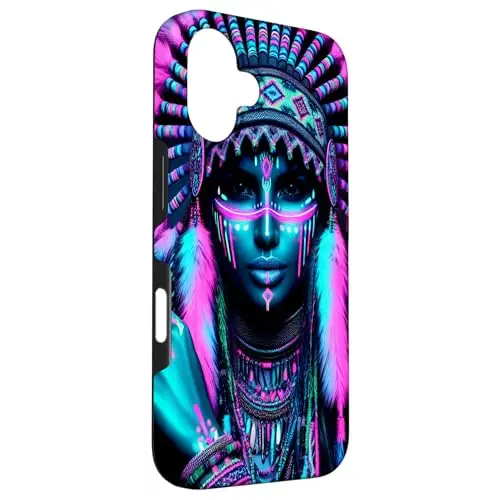 Luminous Spirit: Tribal Glow Case (iPhone Select Model)