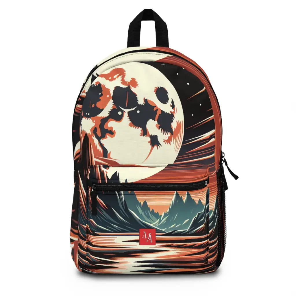 Lunar Landscape Reflections Backpack One size Bags
