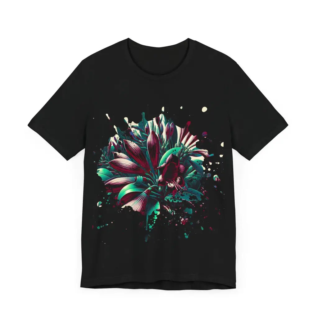 Lush Petal Cascade - Jersey Short Sleeve Tee - T-Shirt